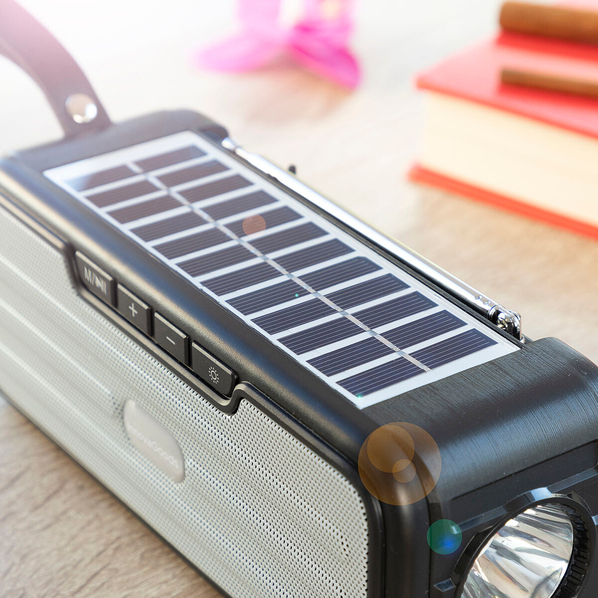 Wireless Speaker with Solar Charging and LED Torch Sunker InnovaGoods InnovaGoods